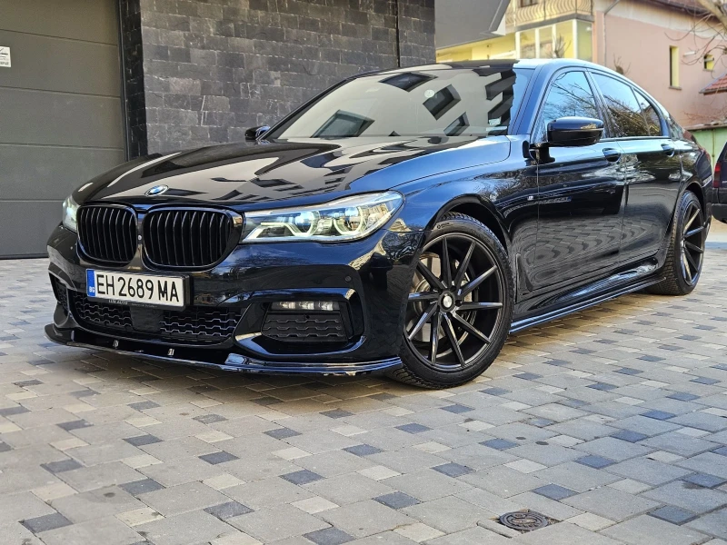 BMW 730 3.0D xDrive M-pack, ВАКУУМ, H&K, 360 , ВЪЗДУХ , снимка 1 - Автомобили и джипове - 49024585