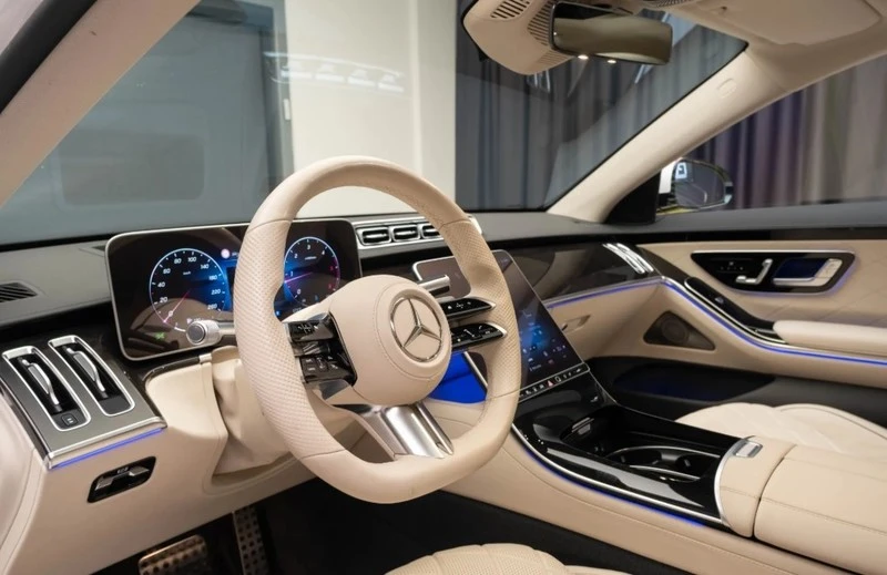 Mercedes-Benz S 350 d 4Matic Long AMG-Line, снимка 6 - Автомобили и джипове - 53748361