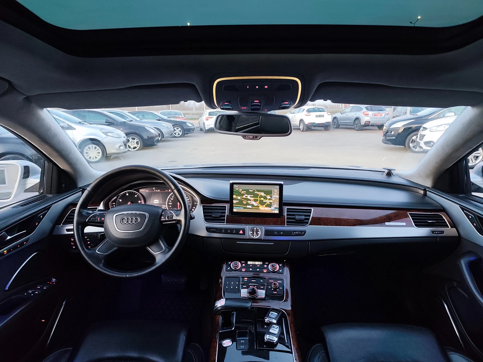 Audi A8 LONG 3xTV ПАНОРАМА, снимка 13 - Автомобили и джипове - 53788251