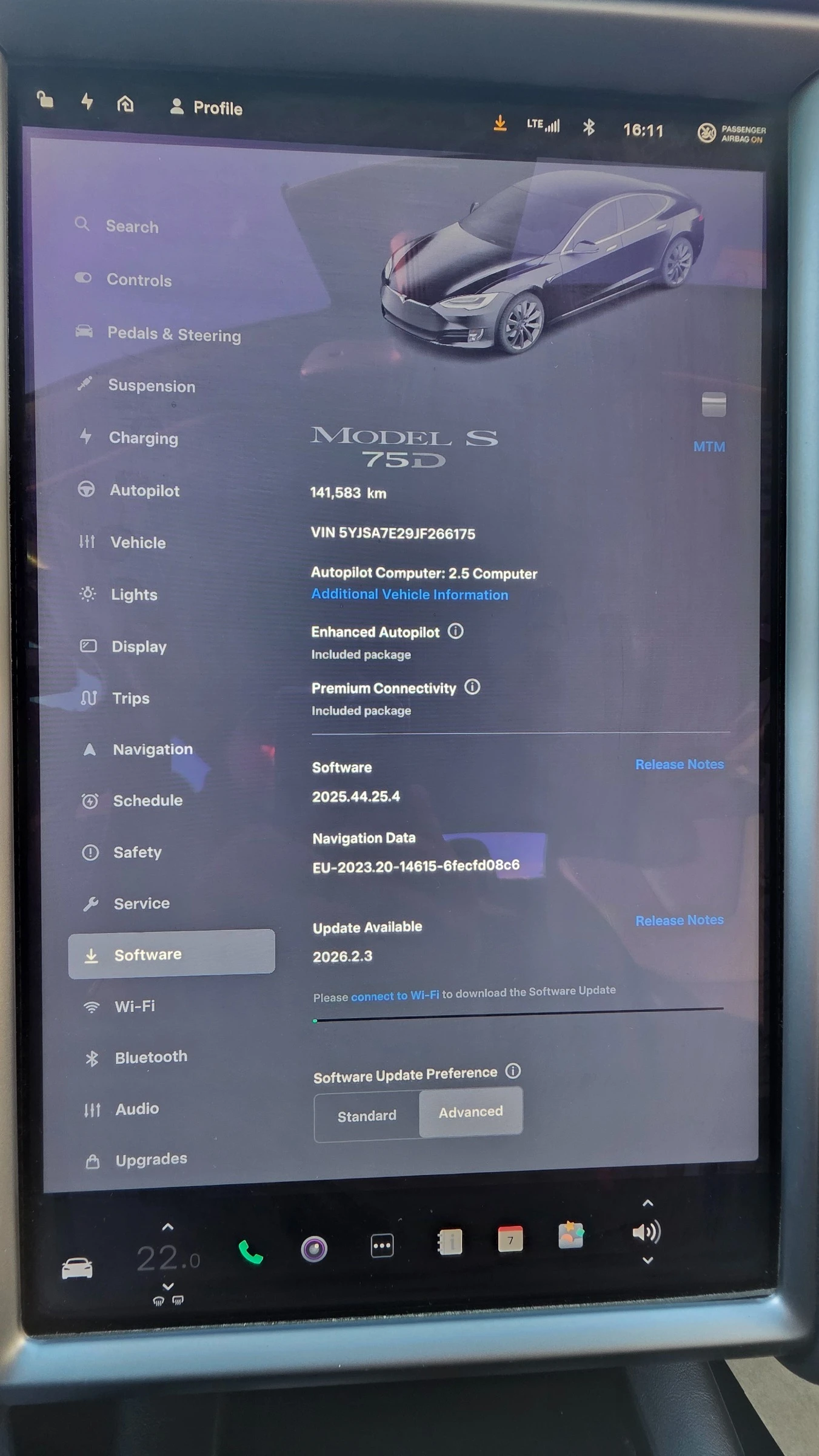 Tesla Model S S75D, снимка 13 - Автомобили и джипове - 53934068