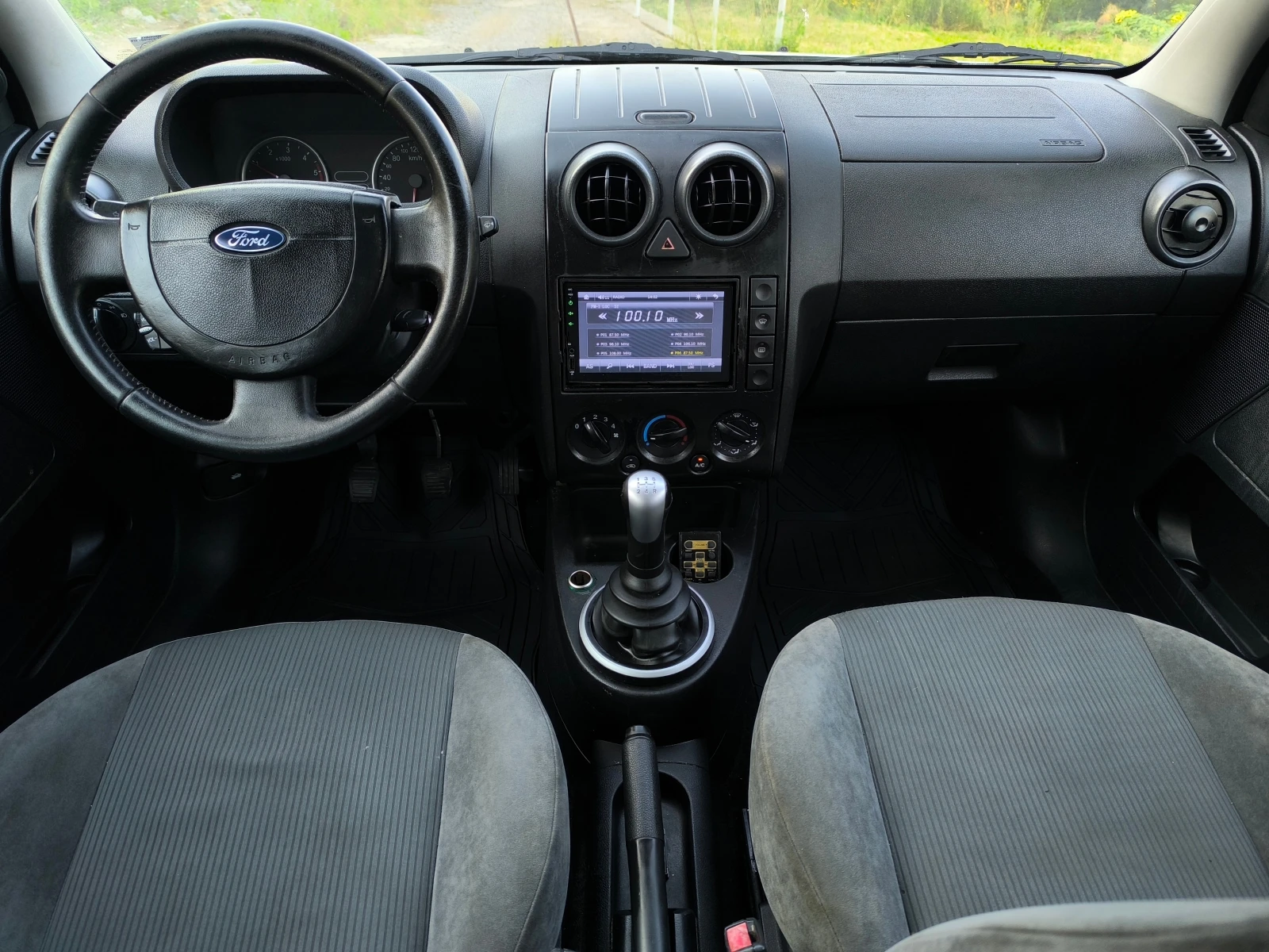 Ford Fusion -1.4TDCI-68кс-КЛИМАТИК-MULTIMEDIA ANDROID-, снимка 13 - Автомобили и джипове - 54977795