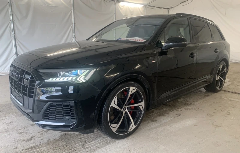 Audi Q7 60e quattro S-Line+ Ext BLACK/LASER/S-SITZE, снимка 8 - Автомобили и джипове - 49526555