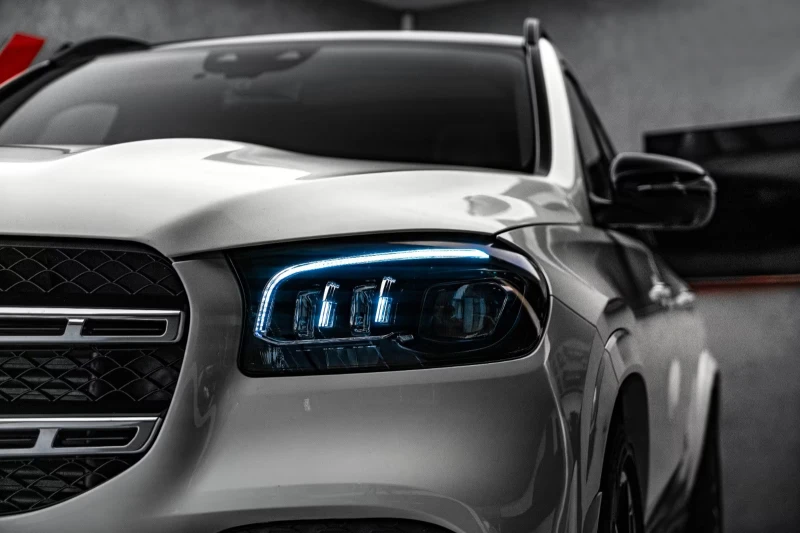 Mercedes-Benz GLS 400 d/4MATIC/330HP/AMG/BURM/PANO/360CAM/HUD/KLESS/723f, снимка 3 - Автомобили и джипове - 51659119