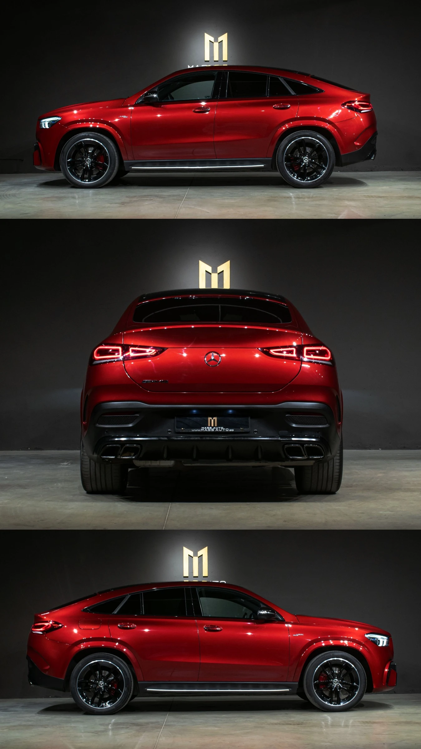 Mercedes-Benz GLE 400 d/Coupe/AMG 63/Multibeam/Burmester/СервизнаИстория, снимка 4 - Автомобили и джипове - 55533059