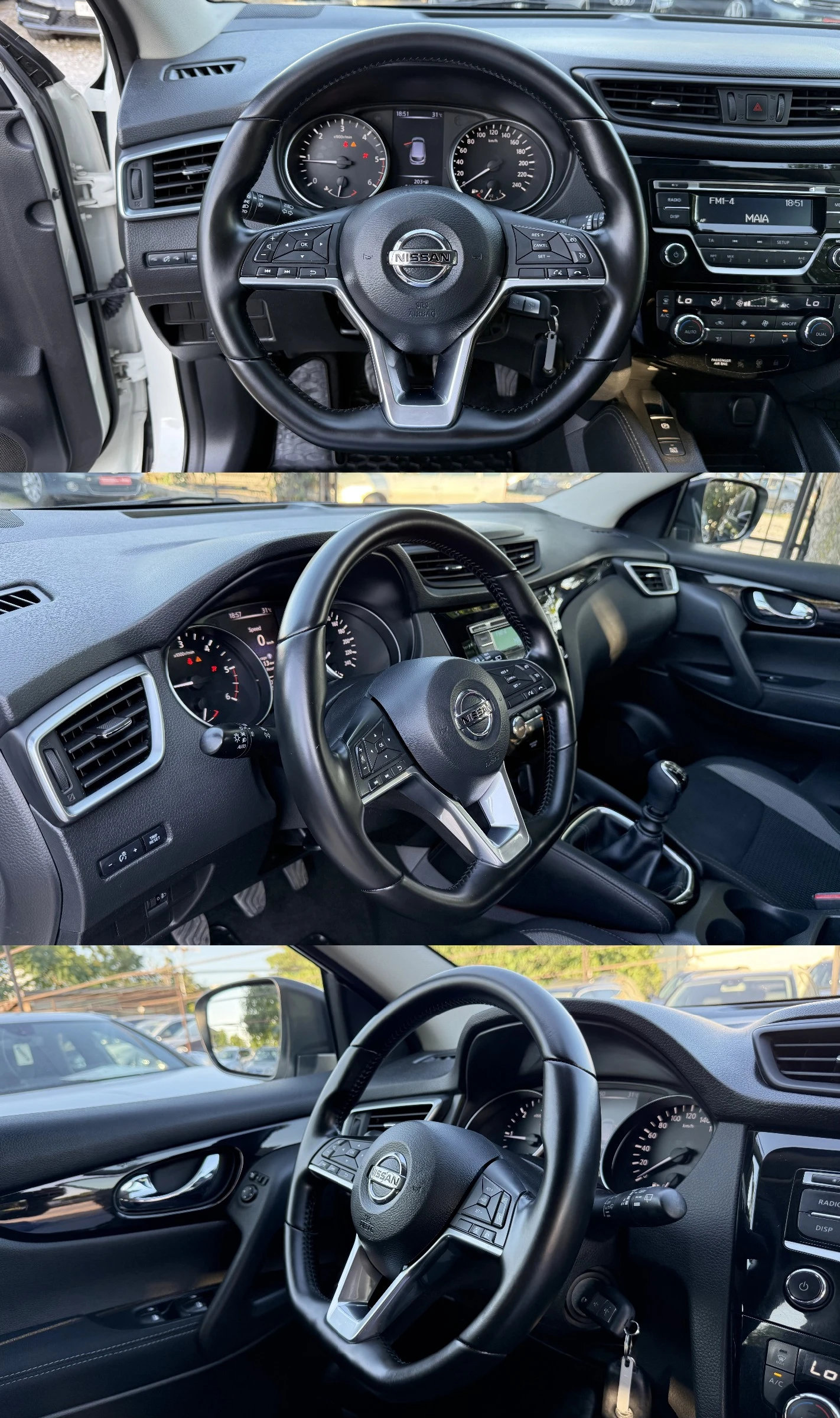 Nissan Qashqai 1.5DCI FACELIFT EURO-6B, снимка 13 - Автомобили и джипове - 55619219