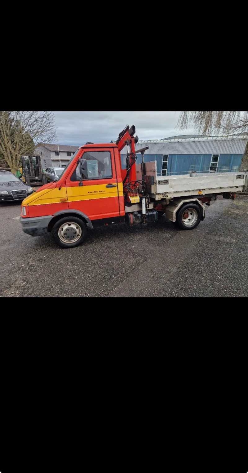 Iveco 3512 Самосвал с Кран, снимка 3 - Бусове и автобуси - 53578862