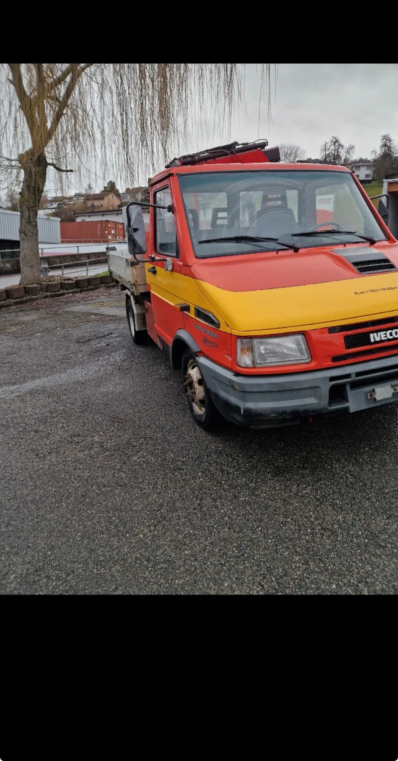 Iveco 3512 Самосвал с Кран, снимка 2 - Бусове и автобуси - 53578862