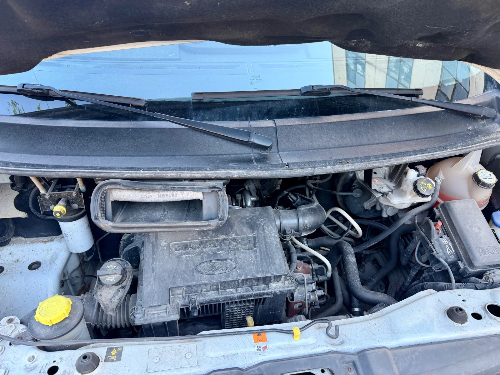 Ford Transit Товарен, 5+ 1, фургон, багажник, снимка 9 - Бусове и автобуси - 55033874