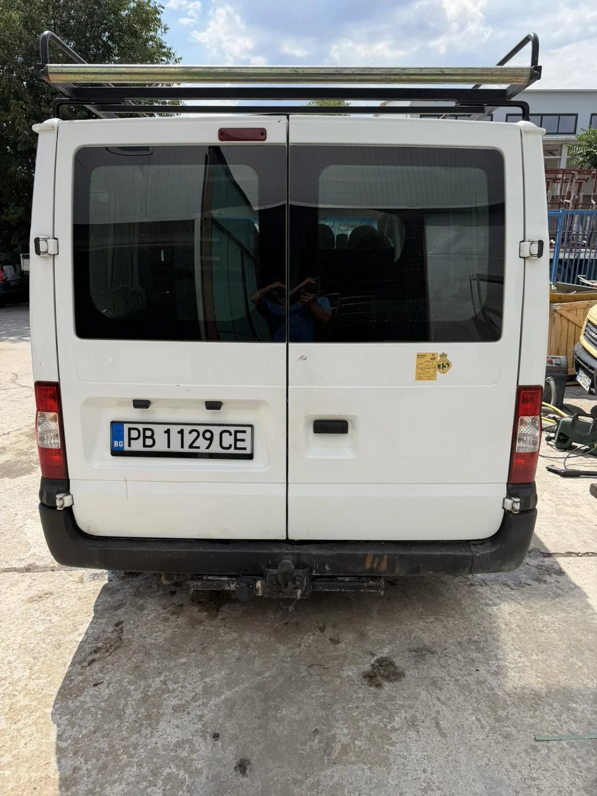 Ford Transit Товарен, 5+ 1, фургон, багажник, снимка 2 - Бусове и автобуси - 55033874