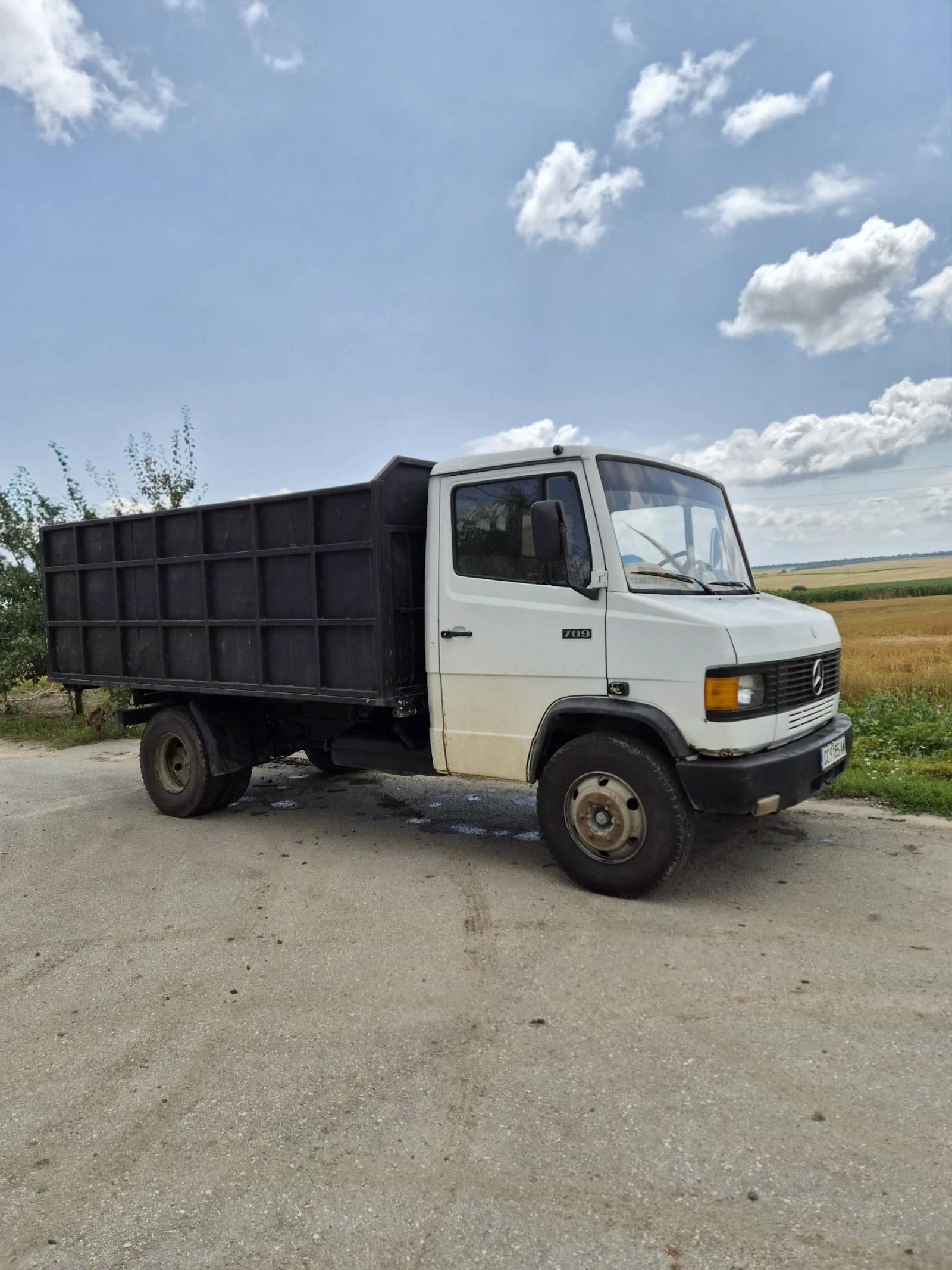 Mercedes-Benz 609 Самосвал, снимка 2 - Камиони - 55393489