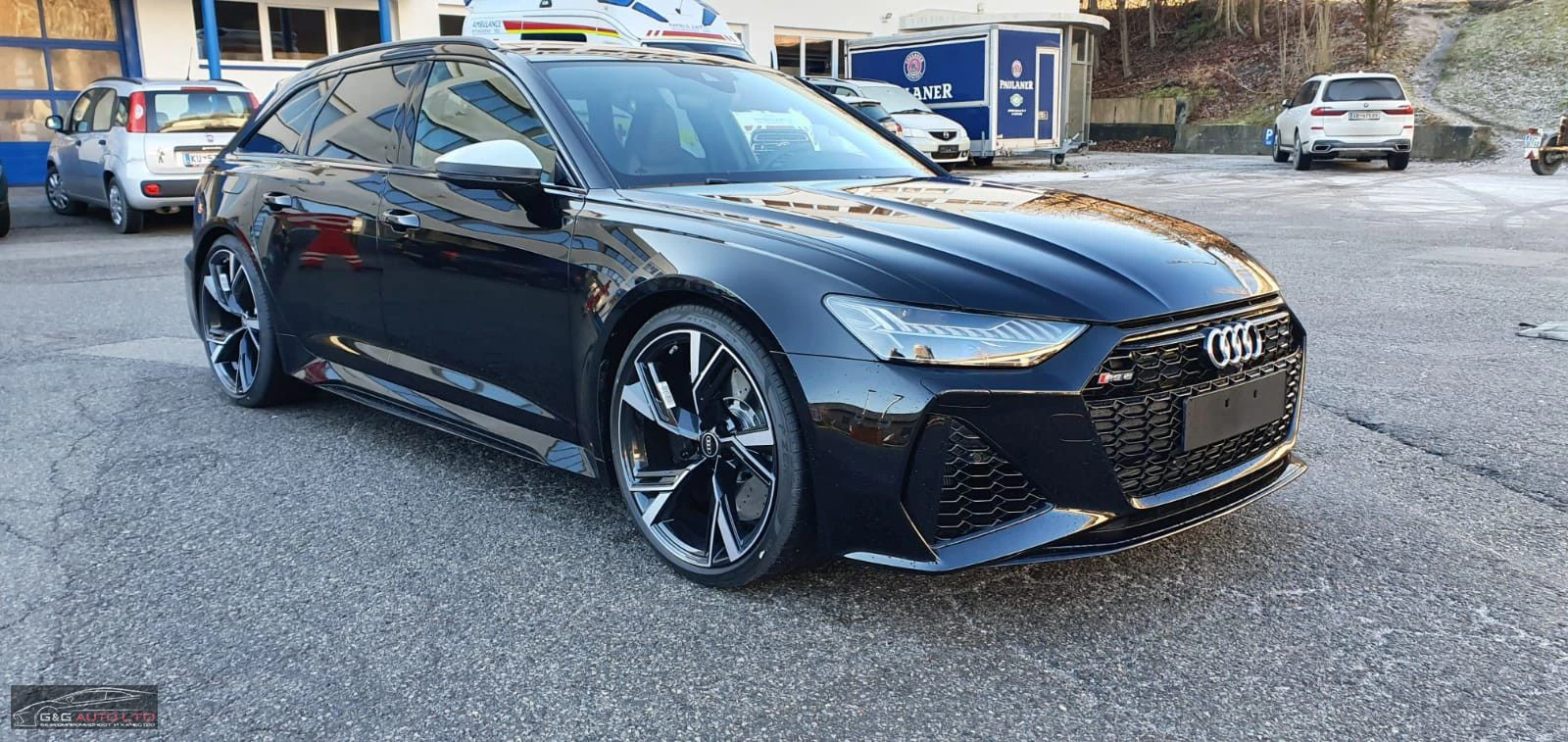 Audi Rs6 НОВ!600HP/PANO/DYNAMIC/B&O/MATRIX/KLESS/689v - изображение 5