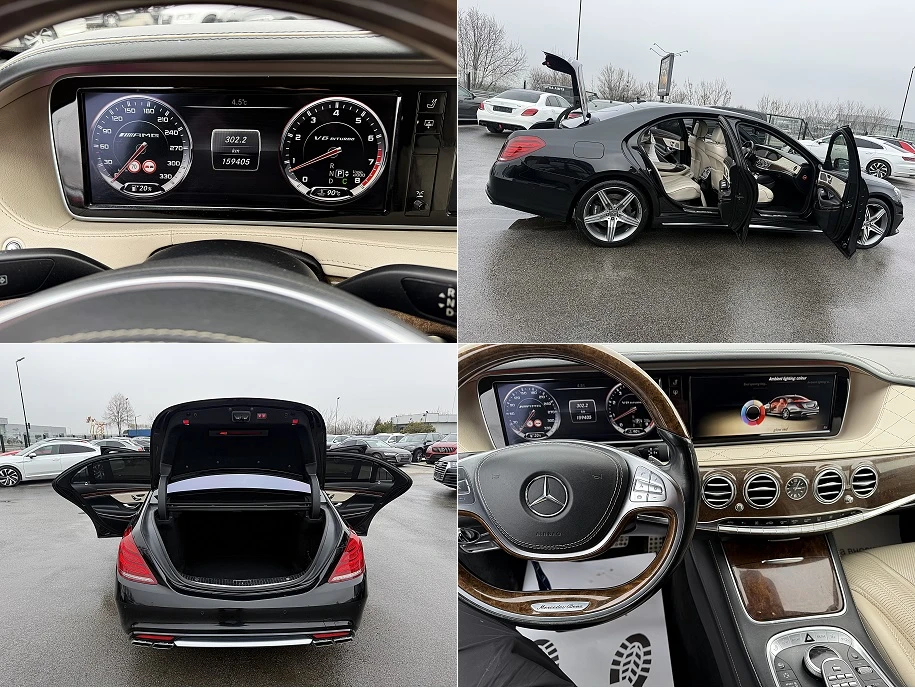 Mercedes-Benz S 63 585k.c-4x4-LONG-LED-BIXENON-360KAMERI- | Mobile.bg � ����������� 17
