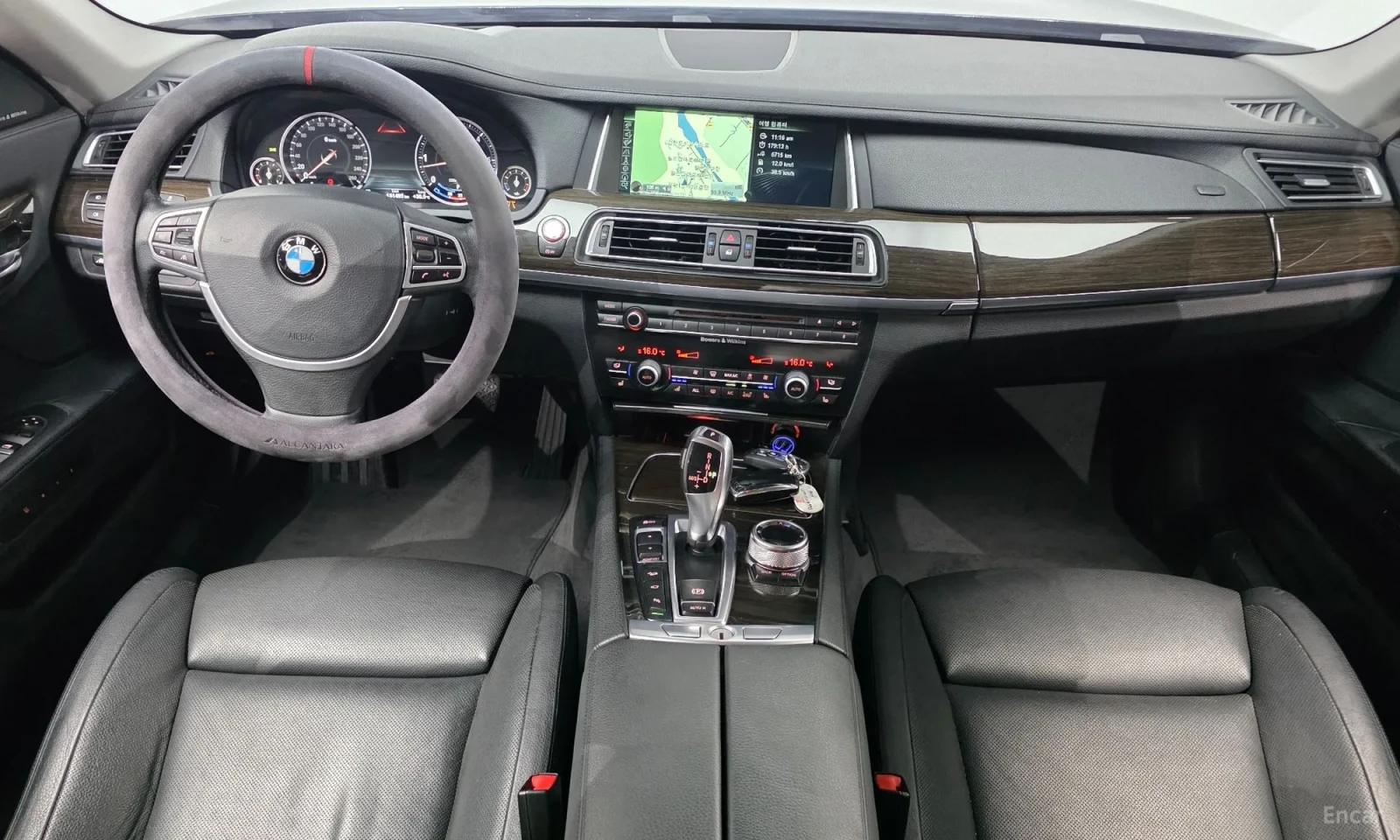 BMW 740 Реални километри\ Head up, снимка 7 - Автомобили и джипове - 55571630