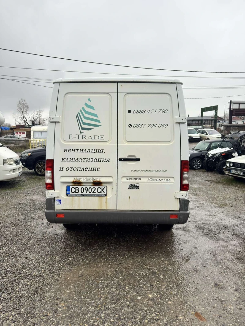 Mercedes-Benz Sprinter 313 Климатик/Ел. Стъкла 208cdi, снимка 4 - Бусове и автобуси - 53512417