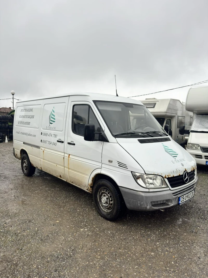 Mercedes-Benz Sprinter 313 Климатик/Ел. Стъкла 208cdi, снимка 6 - Бусове и автобуси - 53512417