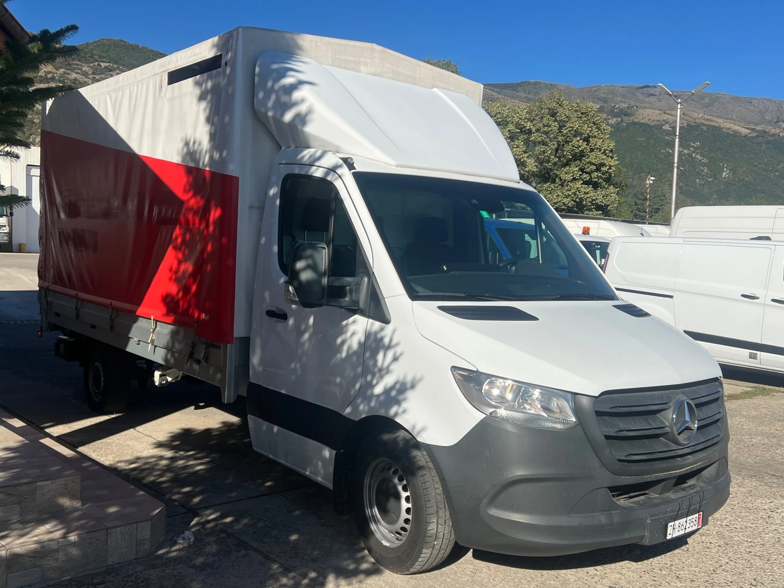 Mercedes-Benz Sprinter 316 CDI , EURO6B , Падащ борд , Швейцарски , NAVI - изображение 2