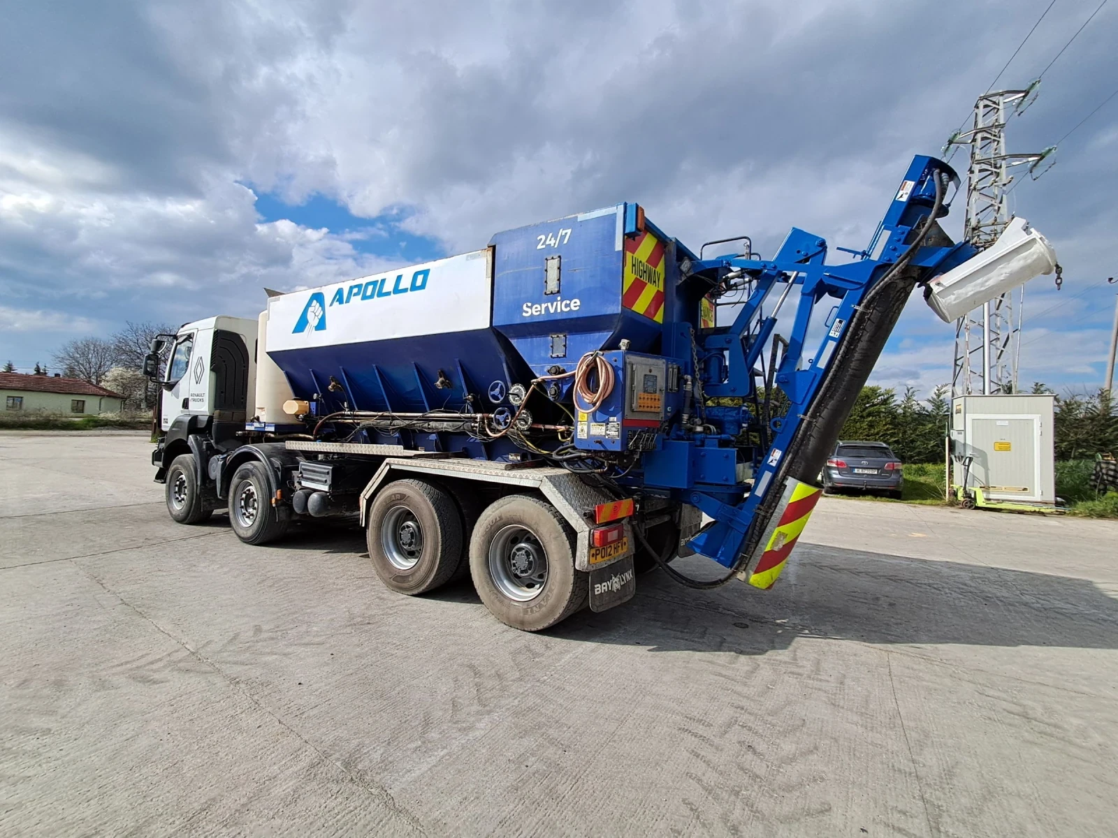 Бетон миксер Renault БЕТОНОВ ВЪЗЕЛ 45куб., снимка 8 - Индустриална техника - 54158993