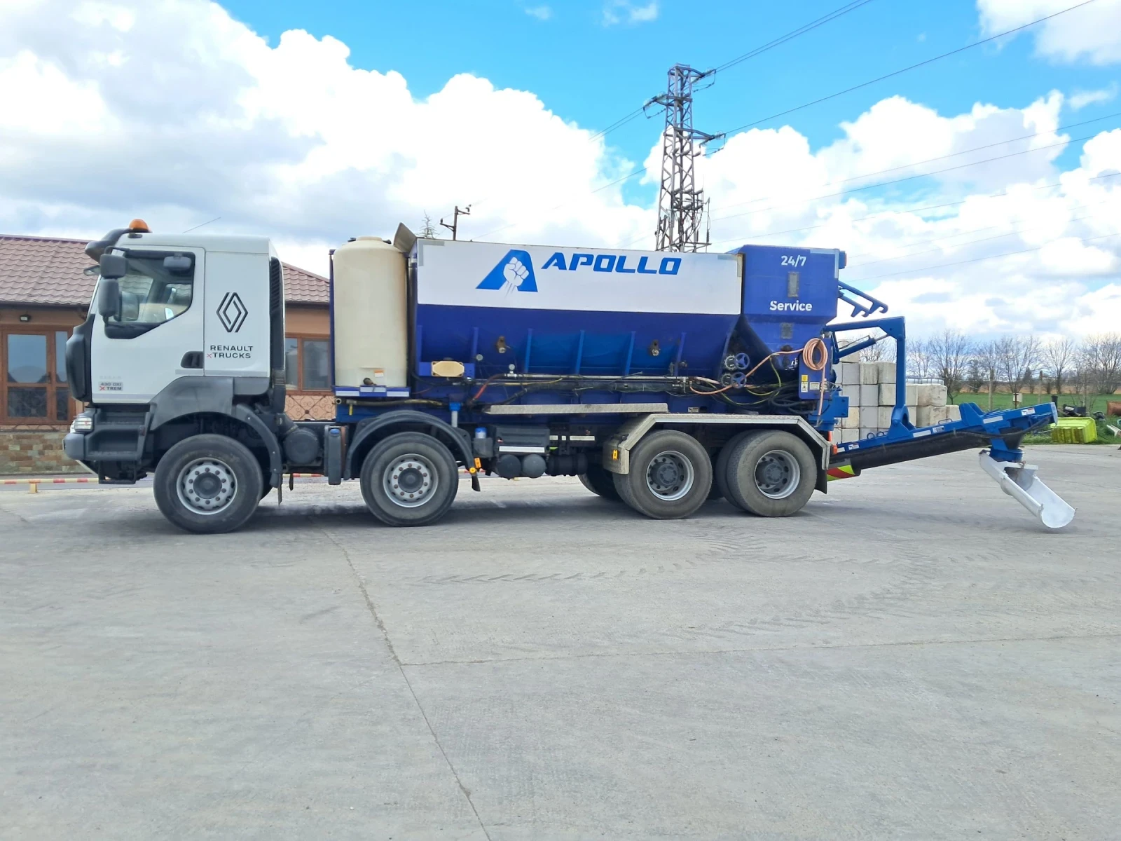 Бетон миксер Renault БЕТОНОВ ВЪЗЕЛ 45куб.