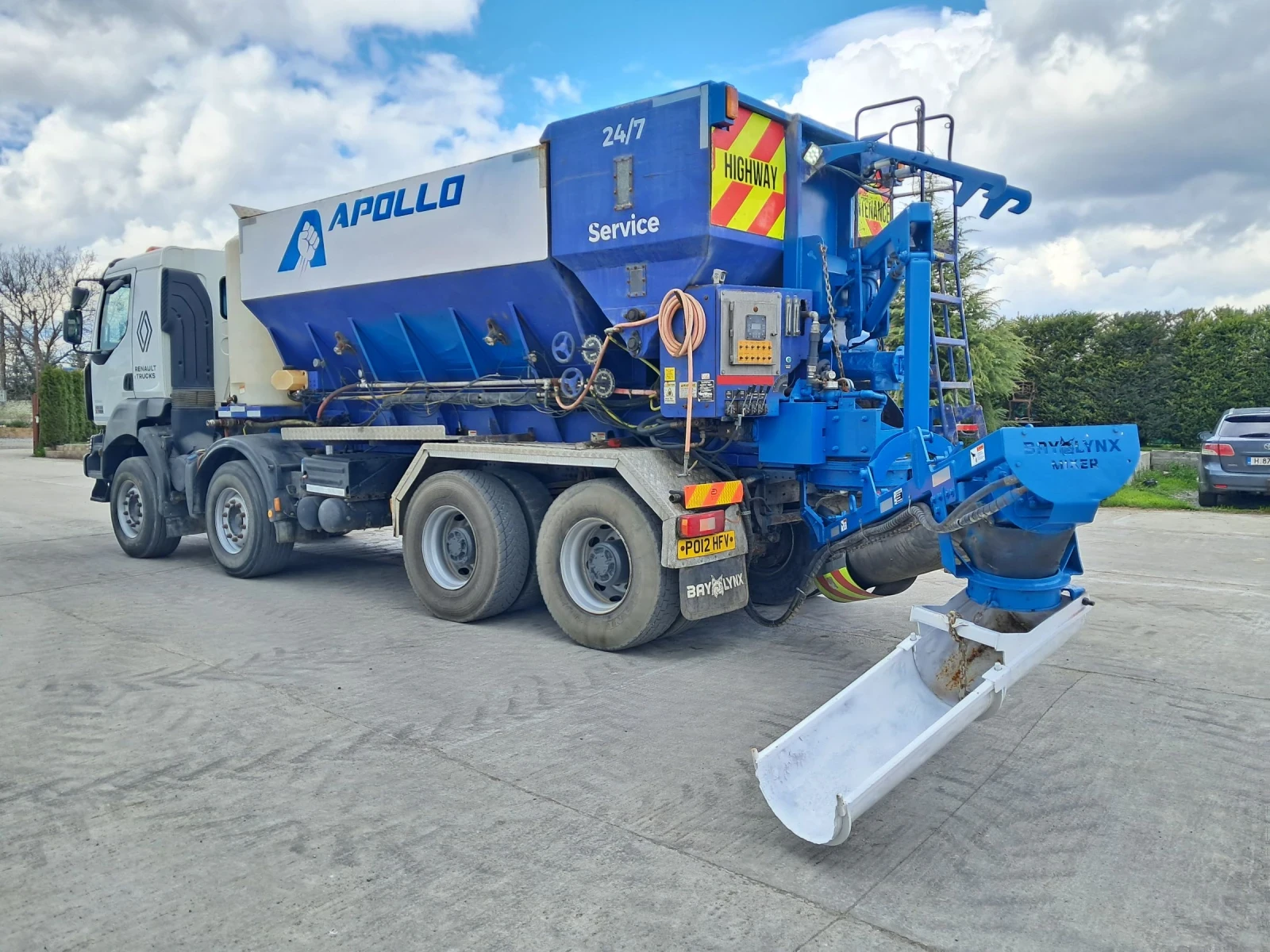 Бетон миксер Renault БЕТОНОВ ВЪЗЕЛ 45куб., снимка 2 - Индустриална техника - 54158993