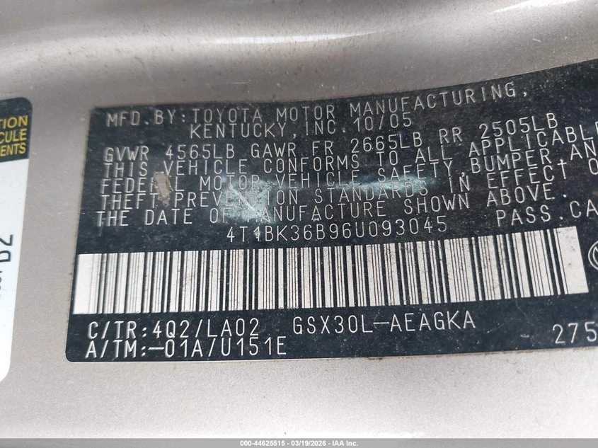 Toyota Avalon 3.5L V-6 DOHC, VVT, 268HP Front Wheel Drive | Mobile.bg � ����������� 9