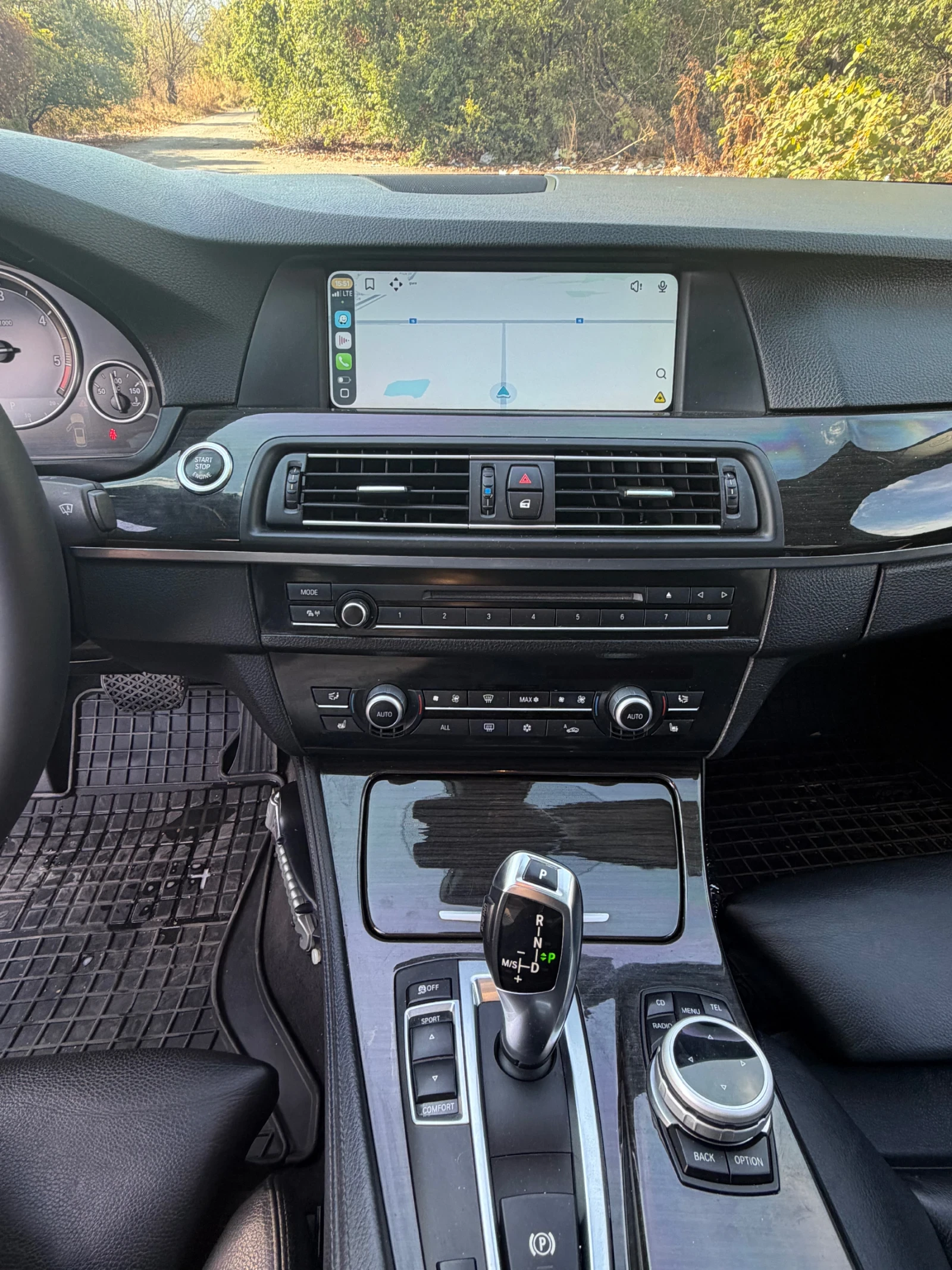 BMW 535  299к.с (на задно) /Дистроник, Вакуум/Head, снимка 7 - Автомобили и джипове - 56314683