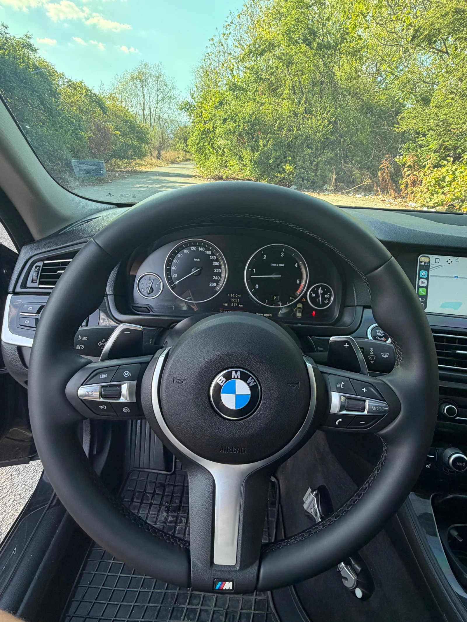 BMW 535  299к.с (на задно) /Дистроник, Вакуум/Head, снимка 6 - Автомобили и джипове - 56314683