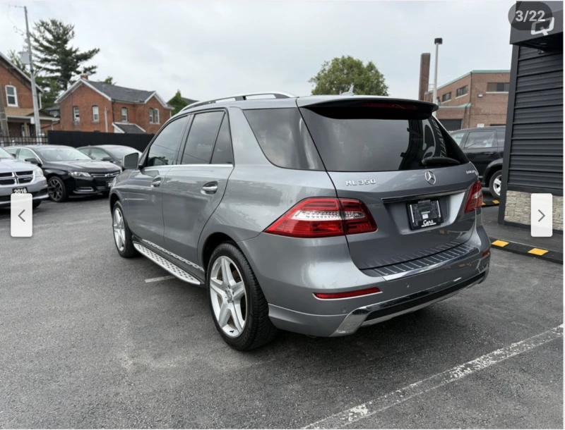 Mercedes-Benz ML 350 AMG* PACK* ДИЗЕЛ* ПОДГРЕВ* КАМЕРА* КЕЙЛЕС* ПАНОРАМ, снимка 4 - Автомобили и джипове - 52699670