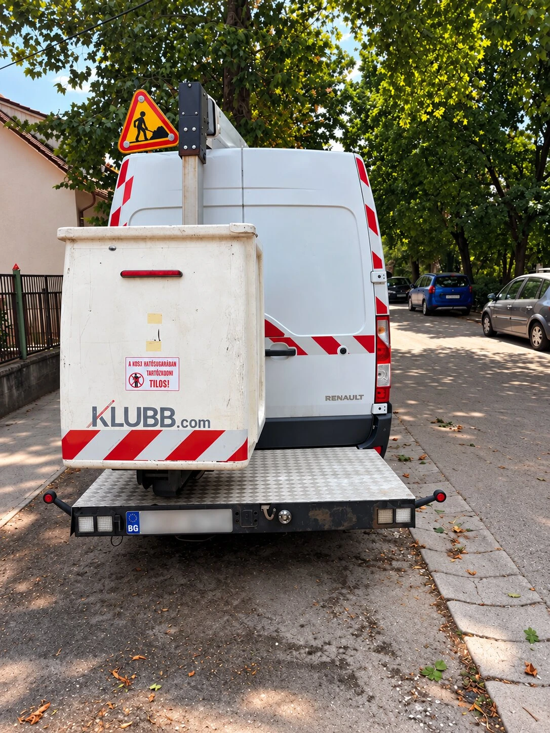 Автовишка Друга марка Renault Master, KLUBB K32, снимка 4 - Индустриална техника - 56287866