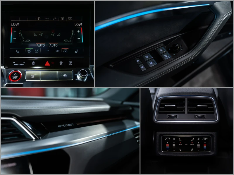 Audi E-Tron S Sportback* S-line* Quattro, снимка 16 - Автомобили и джипове - 51755625