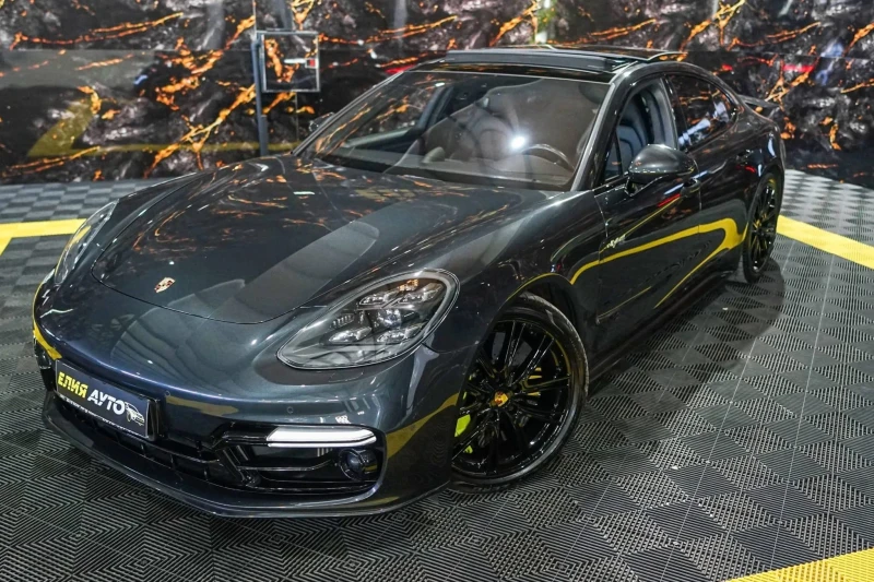 Porsche Panamera TURBO S E-HYBRID CARBON ПАНО BURM ЛИЗИНГ 100%, снимка 2 - Автомобили и джипове - 52877492