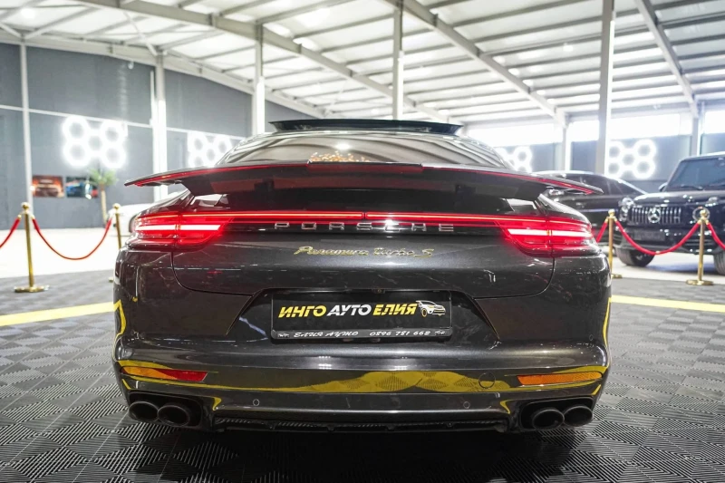 Porsche Panamera TURBO S E-HYBRID CARBON ПАНО BURM ЛИЗИНГ 100%, снимка 8 - Автомобили и джипове - 52877492