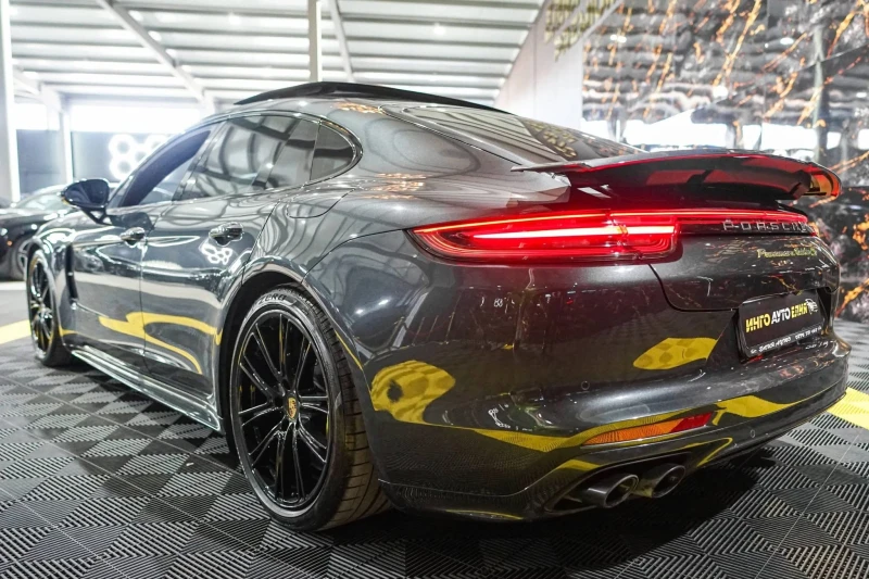 Porsche Panamera TURBO S E-HYBRID CARBON ПАНО BURM ЛИЗИНГ 100%, снимка 6 - Автомобили и джипове - 52877492