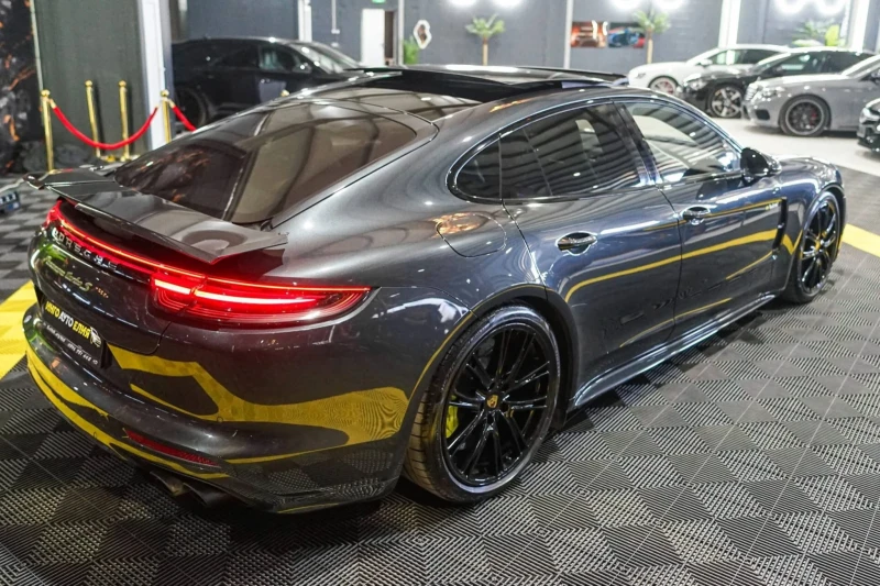 Porsche Panamera TURBO S E-HYBRID CARBON ПАНО BURM ЛИЗИНГ 100%, снимка 10 - Автомобили и джипове - 52877492