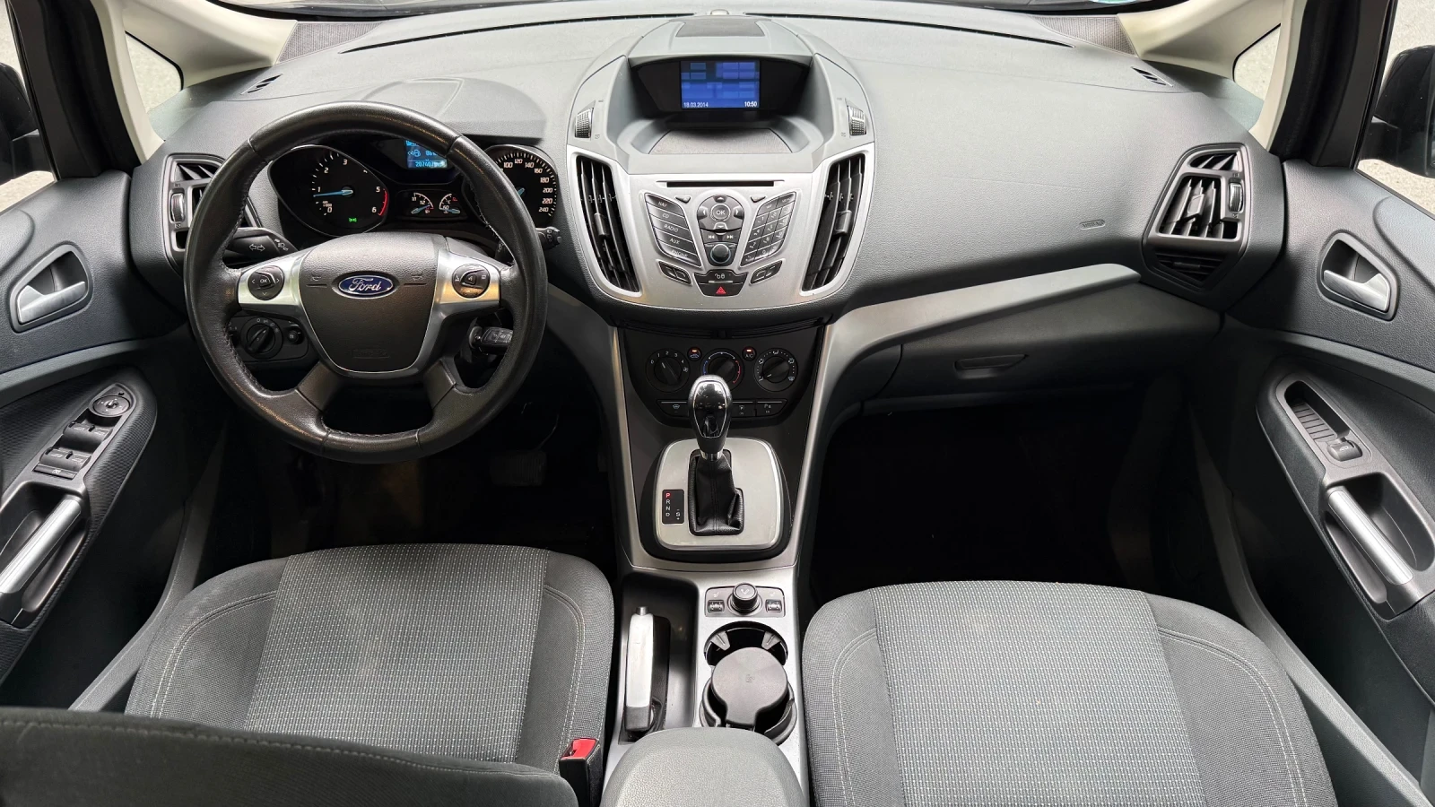 Ford C-max ПОДГРЕВ* АВТОМАТ* ПАРКТРОНИК* КЛИМАТИК, снимка 12 - Автомобили и джипове - 55135264