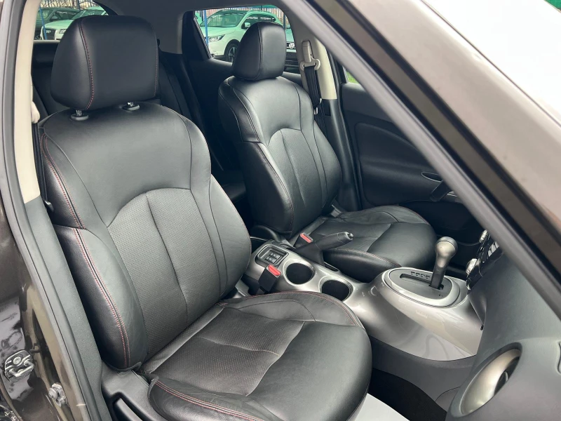 Nissan Juke 1, 6KEYLESS КАМЕРА КОЖА АВТОМАТИК НАВИГАЦИЯ ПОДГРЕ, снимка 13 - Автомобили и джипове - 52578497