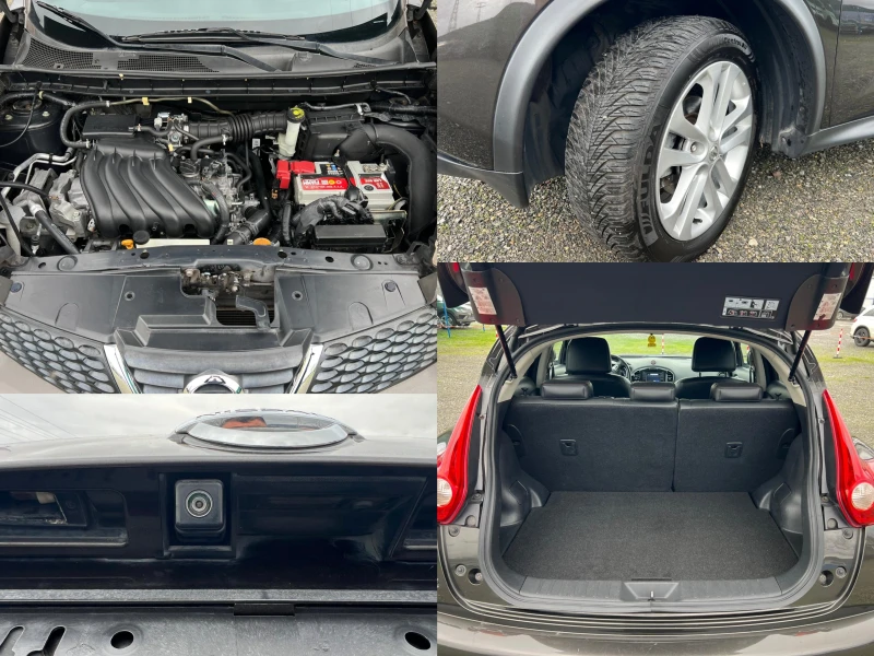 Nissan Juke 1, 6KEYLESS КАМЕРА КОЖА АВТОМАТИК НАВИГАЦИЯ ПОДГРЕ, снимка 9 - Автомобили и джипове - 52578497