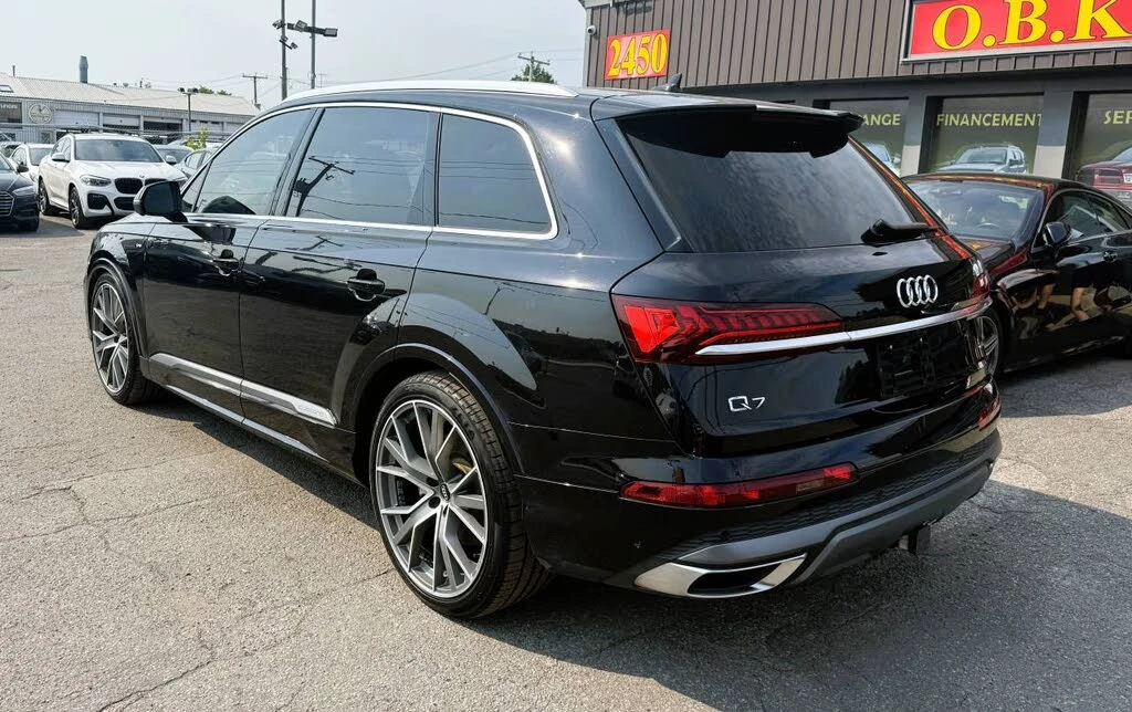 Audi Q7 55TFSI* TECHNIK* DISTRONIC* B&O* HEAD UP* ОБДУХ, снимка 4 - Автомобили и джипове - 55352477