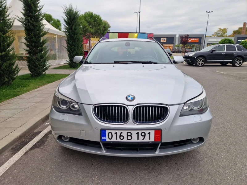 BMW 520 АВТОМАТИК, КОЖА, ПАНОРАМА, снимка 3 - Автомобили и джипове - 52070127