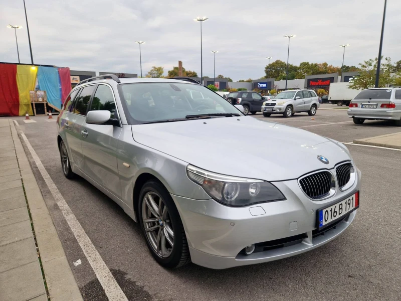 BMW 520 АВТОМАТИК, КОЖА, ПАНОРАМА, снимка 2 - Автомобили и джипове - 52070127