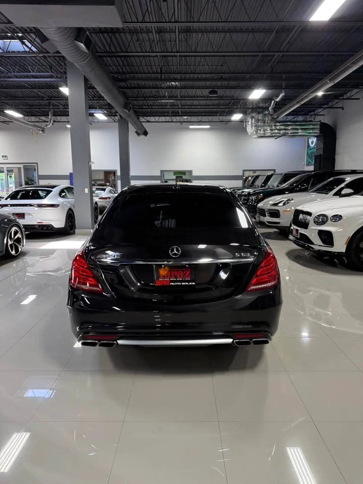 Mercedes-Benz S 63 AMG * LWB* АВТОКРЕДИТ БЕЗ ПЪРВОНАЧАЛНА ВНОСКА* , снимка 4 - Автомобили и джипове - 55081250