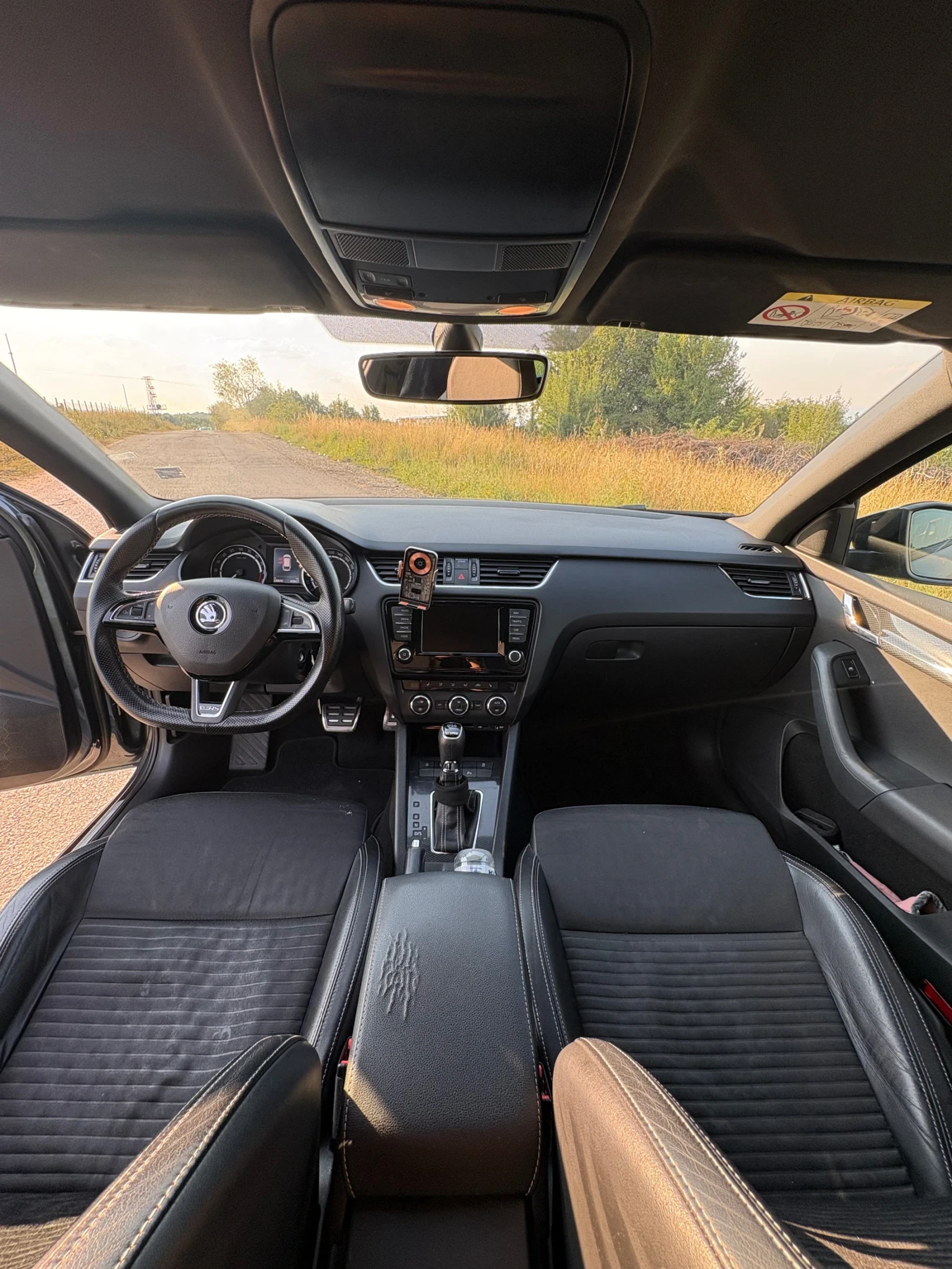 Skoda Octavia 2.0tdi/184к.с./VRS/ С РЕГИСТРАЦИЯ , снимка 10 - Автомобили и джипове - 55578193