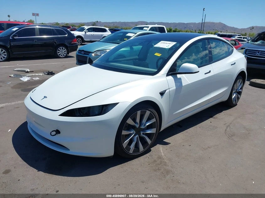 Tesla Model 3 2025 TESLA MODEL 3 LONG RANGE ALL-WHEEL DRIVE, снимка 3 - Автомобили и джипове - 56620015