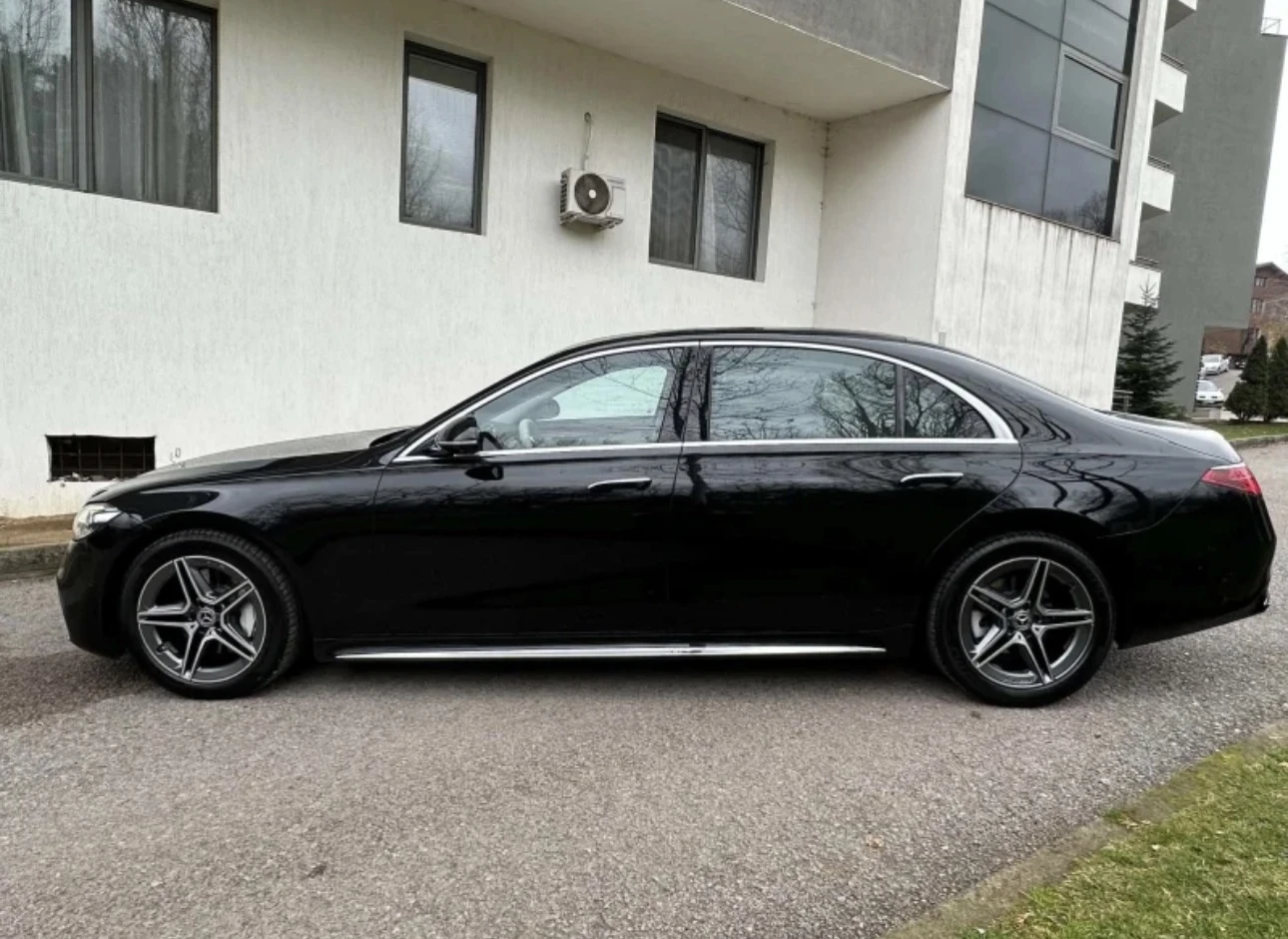 Mercedes-Benz S 350 AMG / LONG / 4 MATIC / ОБДУХВАНЕ / 360 камери, снимка 3 - Автомобили и джипове - 56733325