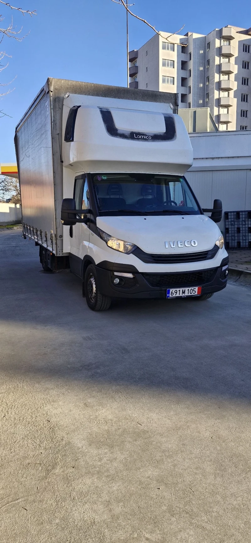 Iveco 35c18 3.0 дизел 180к.с. Клима, Нави, Вебасто печка, снимка 3 - Камиони - 49383988