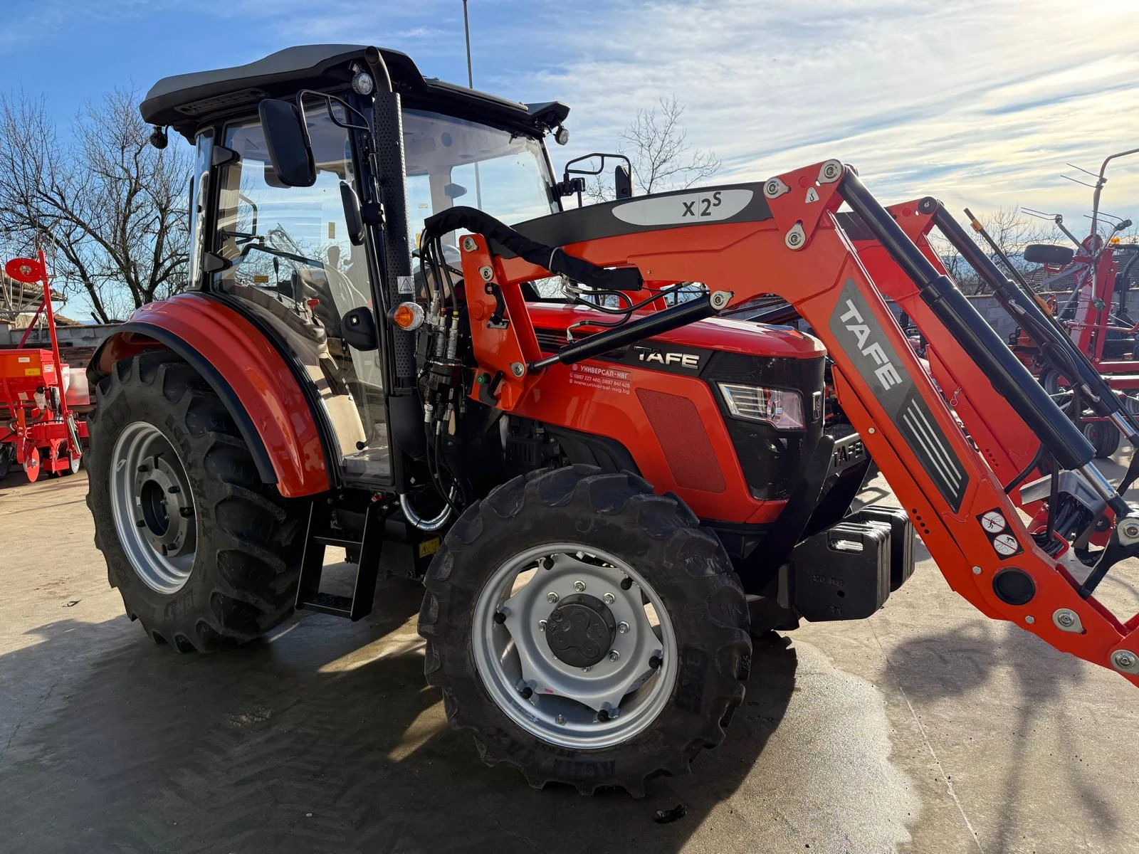 Трактор Tafe  7515 CAB CLIMA❗НАЛИЧНИ-ТОП ЦЕНA, снимка 3 - Селскостопанска техника - 49083225