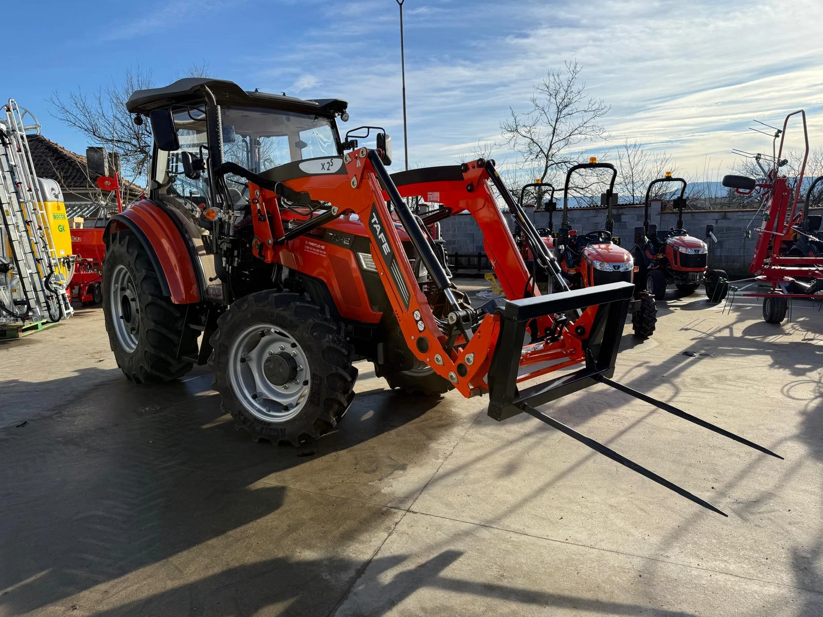Трактор Tafe  7515 CAB CLIMA❗НАЛИЧНИ-ТОП ЦЕНA, снимка 2 - Селскостопанска техника - 49083225
