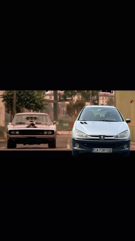 Peugeot 206, снимка 3 - Автомобили и джипове - 45143521