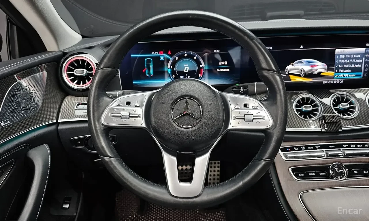 Mercedes-Benz CLS 300 AMG* LINE* BURMESTER* ХЕДЪП* 360КАМЕРА* LANE* ASSI, снимка 9 - Автомобили и джипове - 55695167