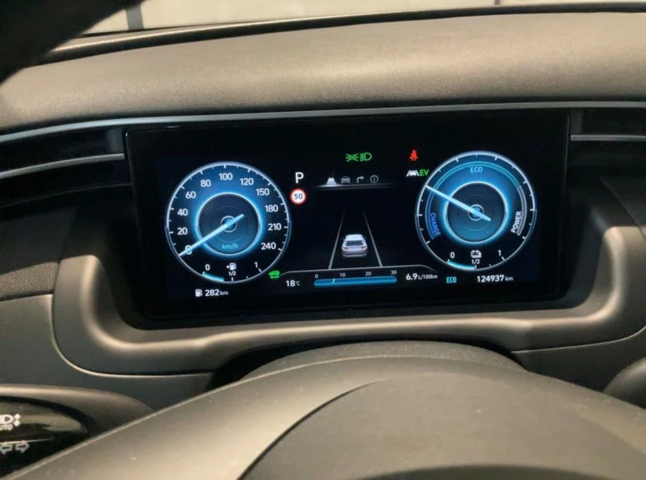 Hyundai Tucson 1.6 HYBRID Лизинг през Уникредит по 275  на месец - изображение 7