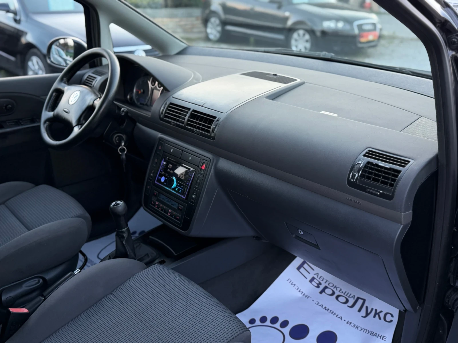 VW Sharan 1.9TDI 131кс 6с 7-места КЛИМАТРОНИК, снимка 16 - Автомобили и джипове - 55377004